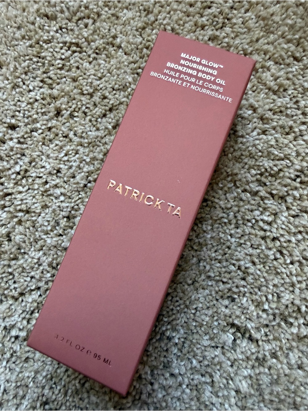 NEW Patrick Ta Nourishing Bronzing Body Oil 3.2 FL oz